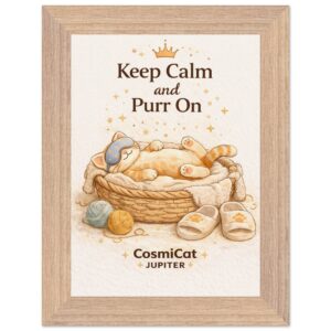 Premium Wooden Framed Poster With Museum-Quality Matte Paper 13x18 cm / 5x7″